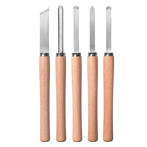 Set Kit Juego De Cinceles Formon Madera 5 Piezas Kwb 455250   
