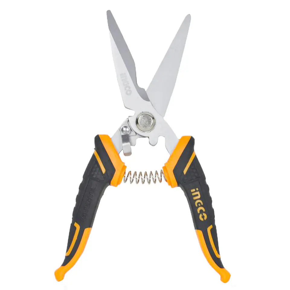 Tijera Electricista 8 Pulgadas (200mm) Ingco Hes0188   1