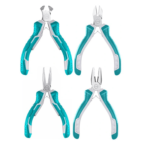 Kit Set Juego De Mini Alicate 4 Piezas Total Tht1k0404   