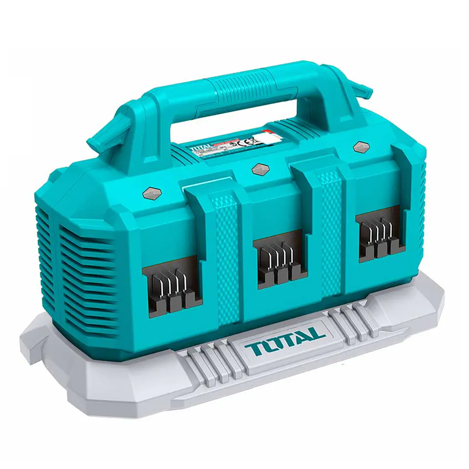 Cargador De Bateria 20v 4ah 6 Puertos Total Tfcli2064   1