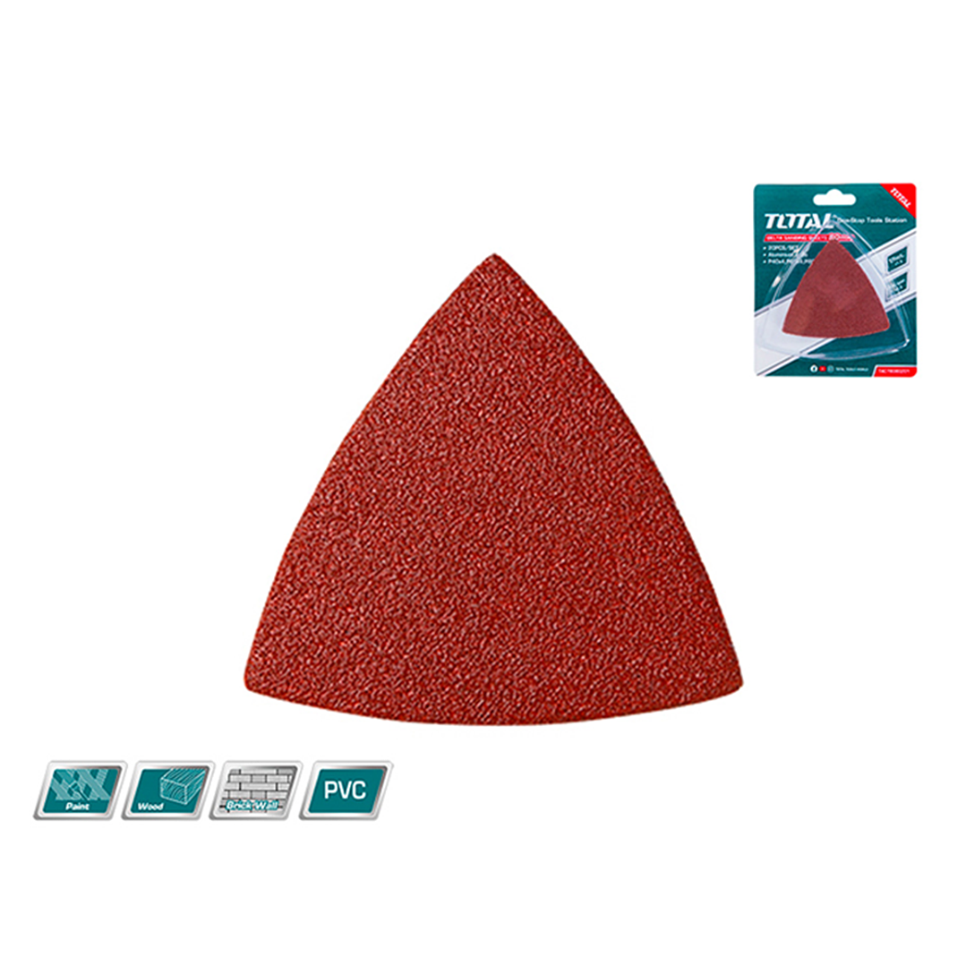 20 Lijas Herramienta Oscilante Multiuso 80mm Total 2