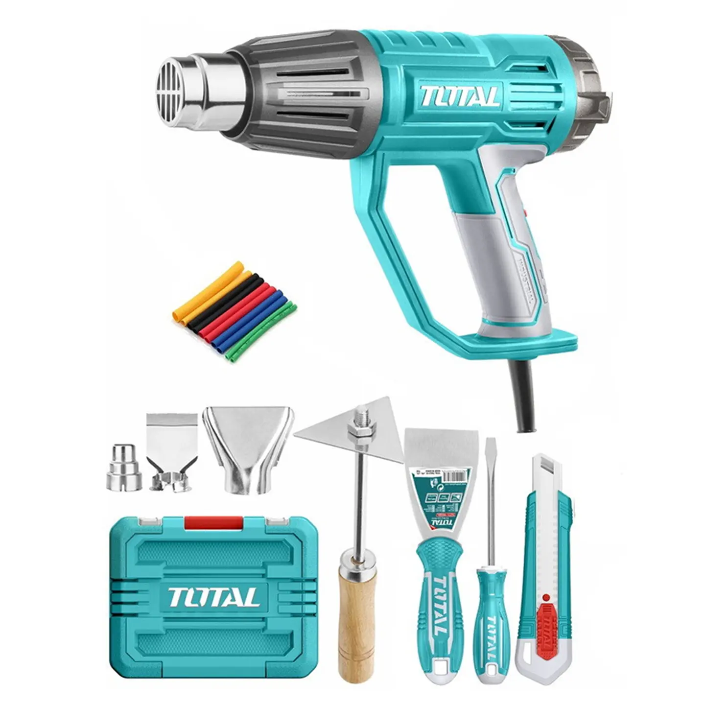 Pistola De Calor 2000w Digital Maletin Total Tb200561 1