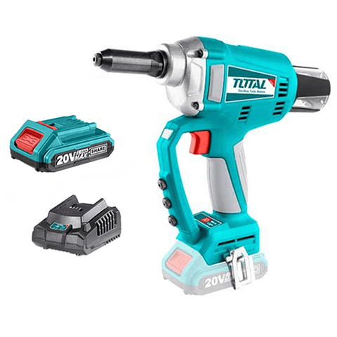 Remachadora Inalámbrica 20v Bat+ Carg Total Trtli2005