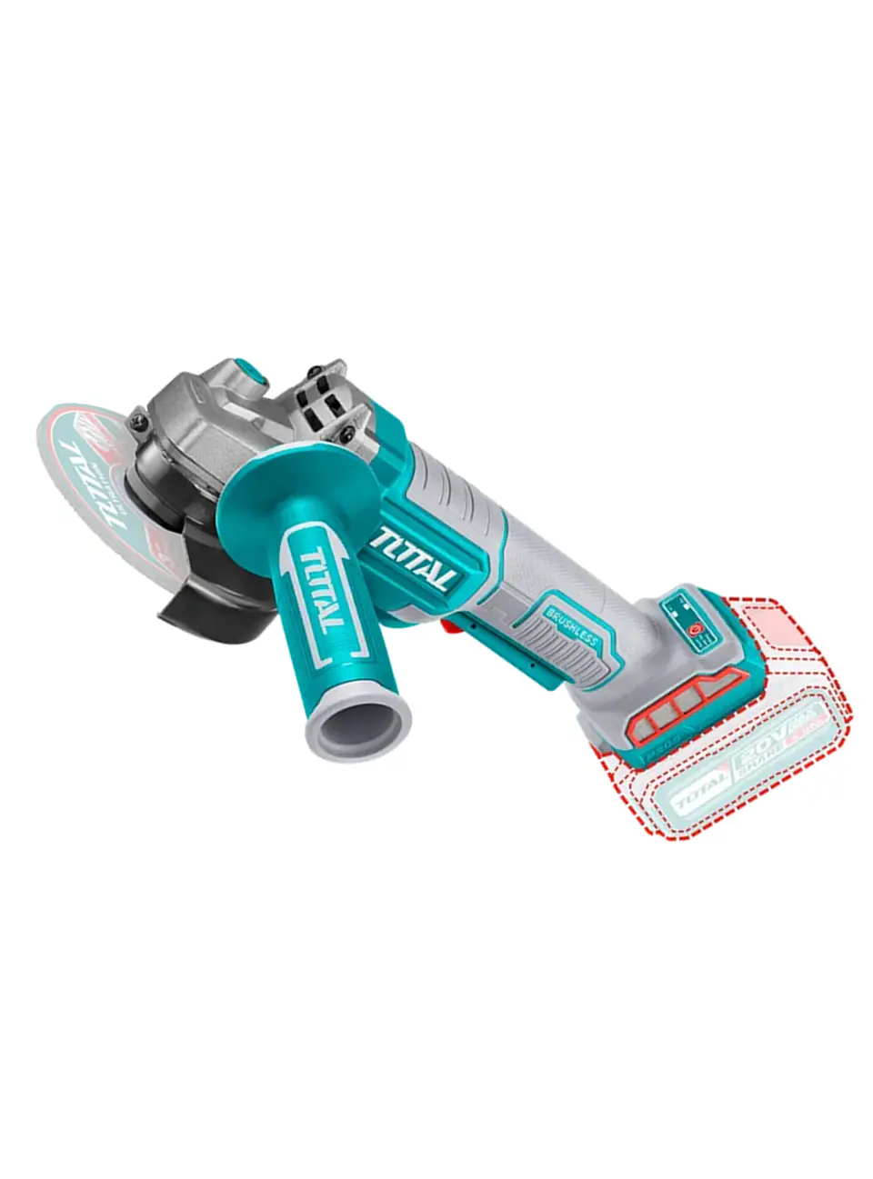 Galletera Esmeril Angular 20v 115mm Bat+ Carg Tagli2111561 2