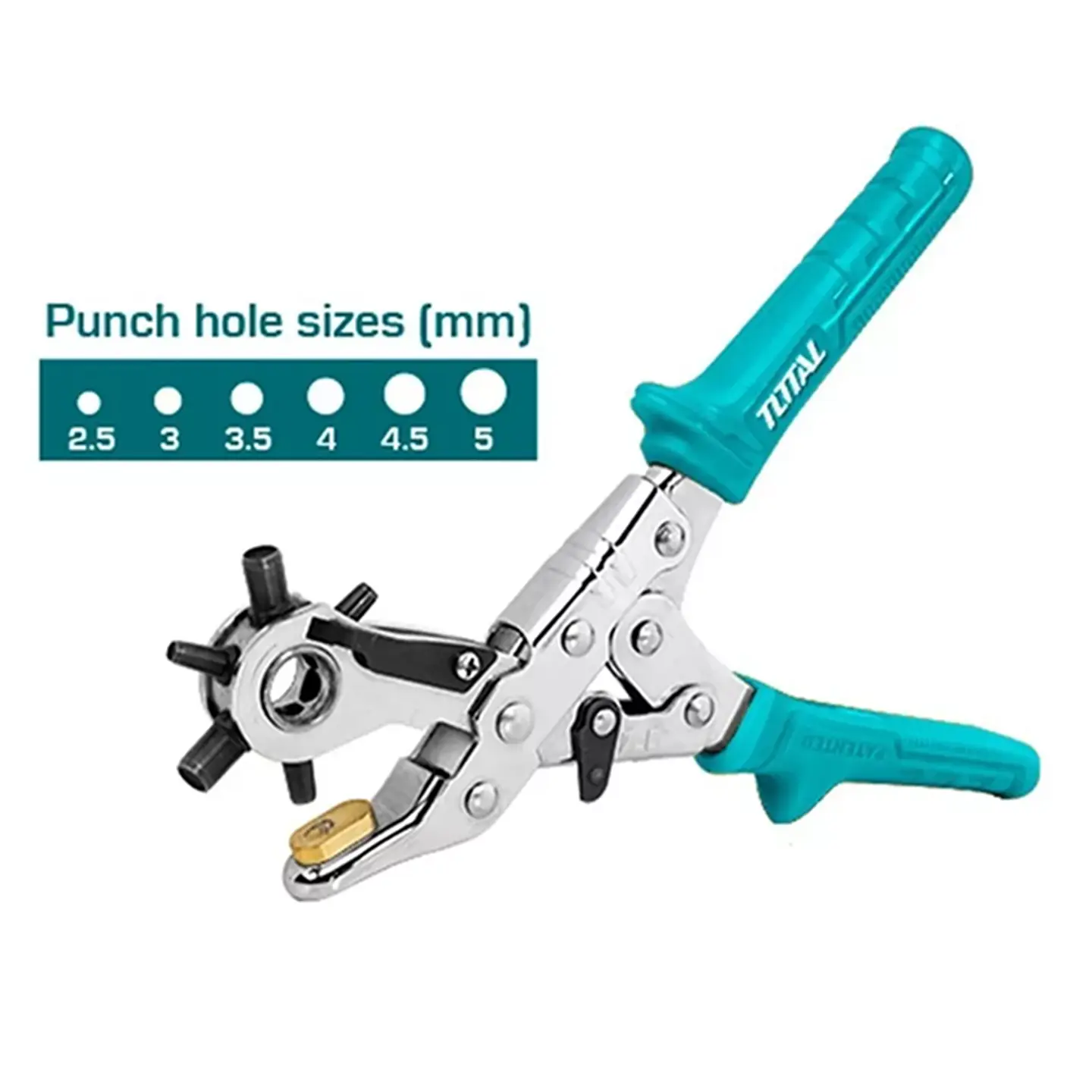 Alicate Sacabocado Perforador Total Tht33526 2