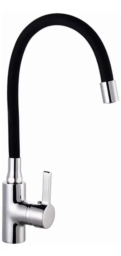 Llave Monomando Lavaplatos Cuello Flexible Taumm
