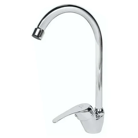 Llave Monomando Lavaplatos Vertical Cromado Taumm
