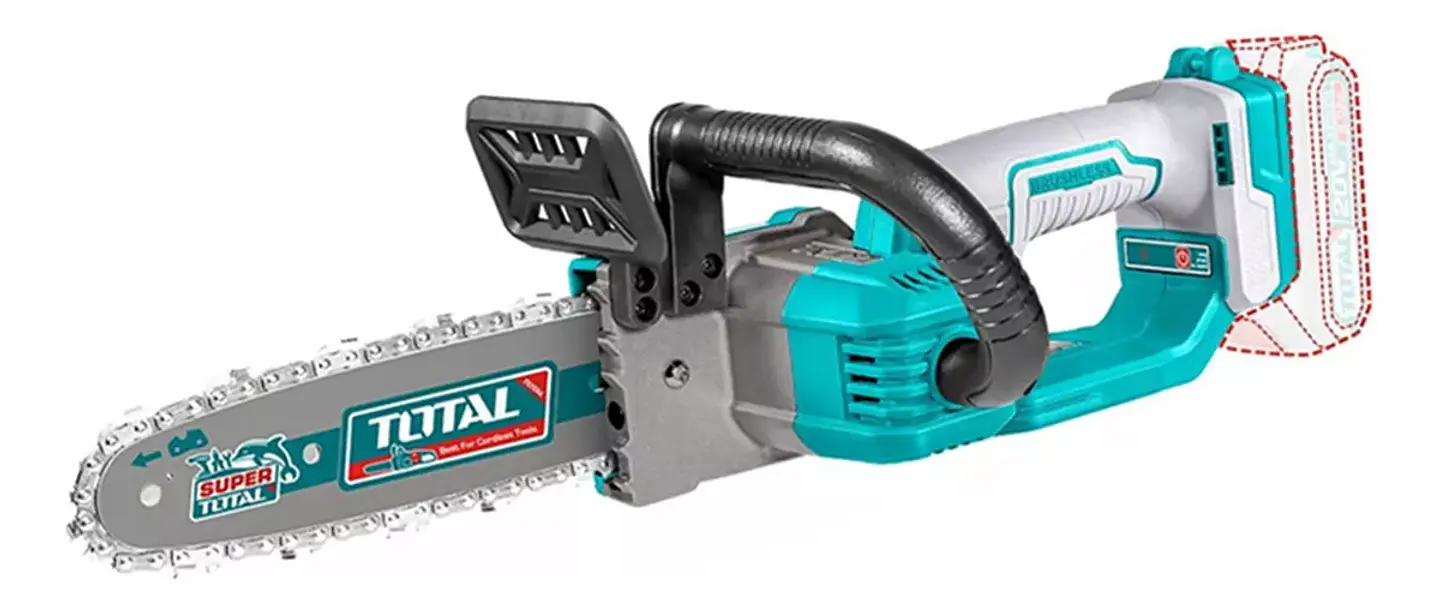 Motosierra Inalambrica 20v 8 Pulgadas Total Tgsli2085 1
