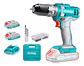 Taladro Atornillador Percutor 20v 10mm 2bat+carg Tidli201452 - Miniatura 1