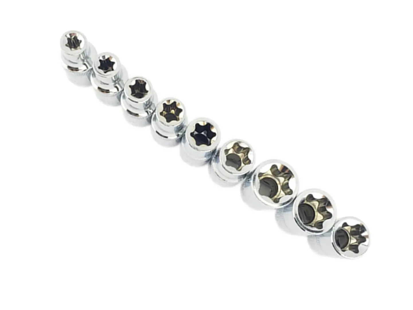 Juego De Dados Torx Hembra 9 Piezas Crownman 2