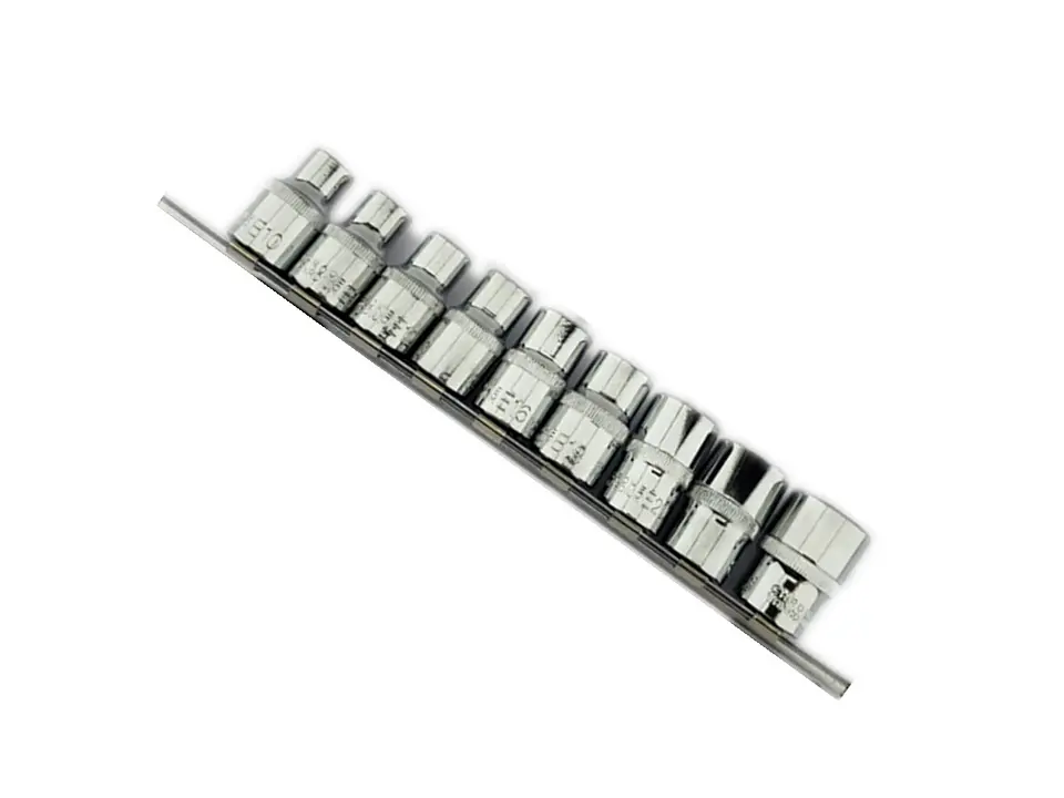 Juego De Dados Torx Hembra 9 Piezas Crownman 3