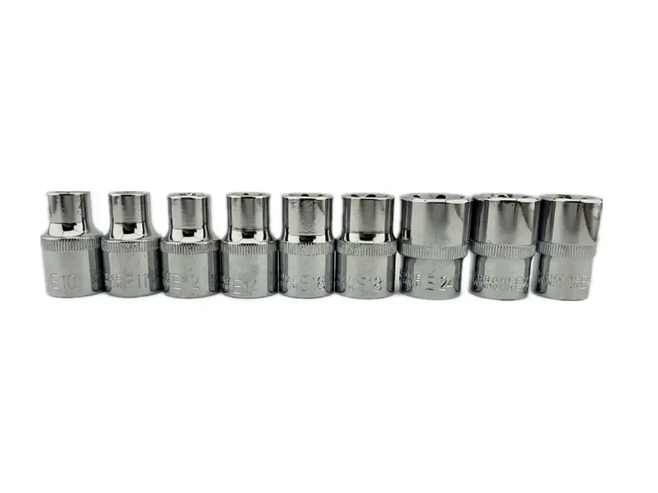 Juego De Dados Torx Hembra 9 Piezas Crownman 4