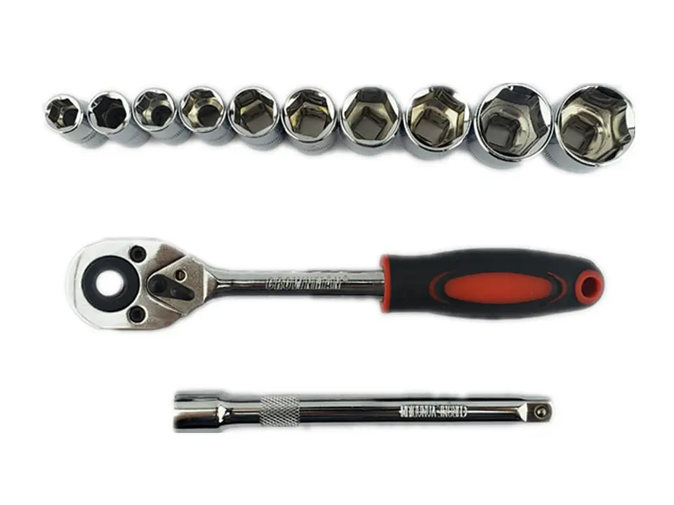 Juego De Dados Chicharra 3/8 12 Piezas Crownman 4