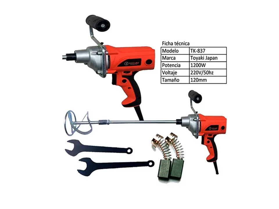 Mezclador De Mano 1200w Toyaki 2
