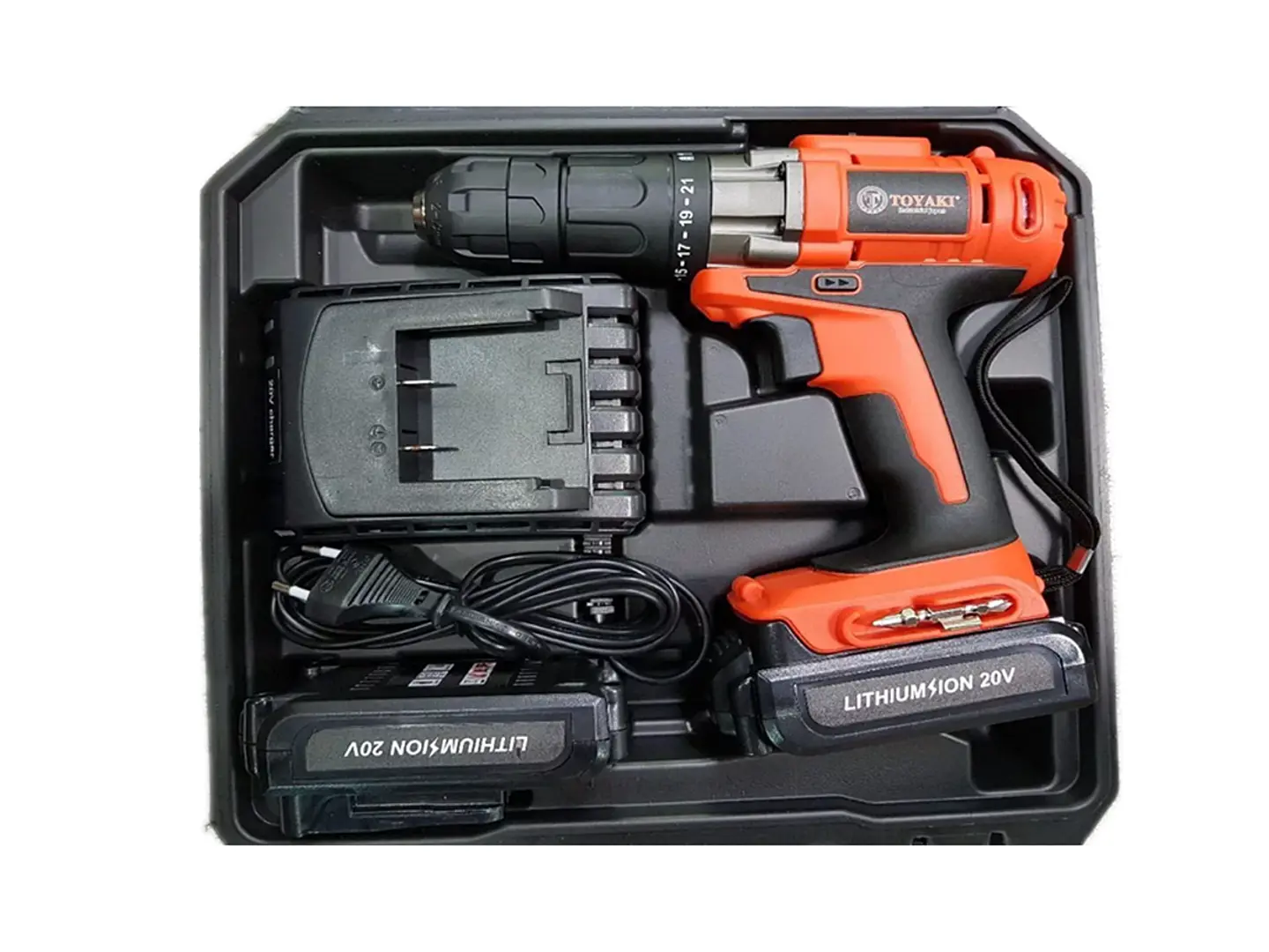 Taladro/atornillador/desatornillador Inalambrico 20v Toyaki 2