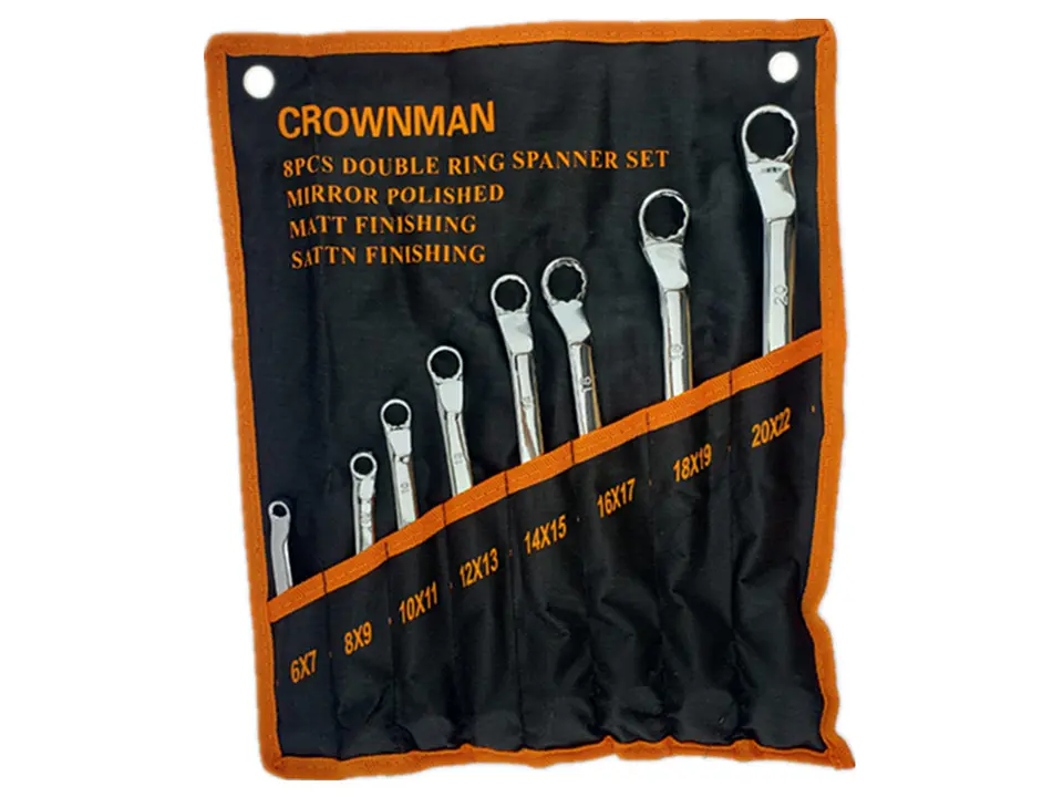 Juego De Llaves Curva Corona 8 Piezas Crownman 1