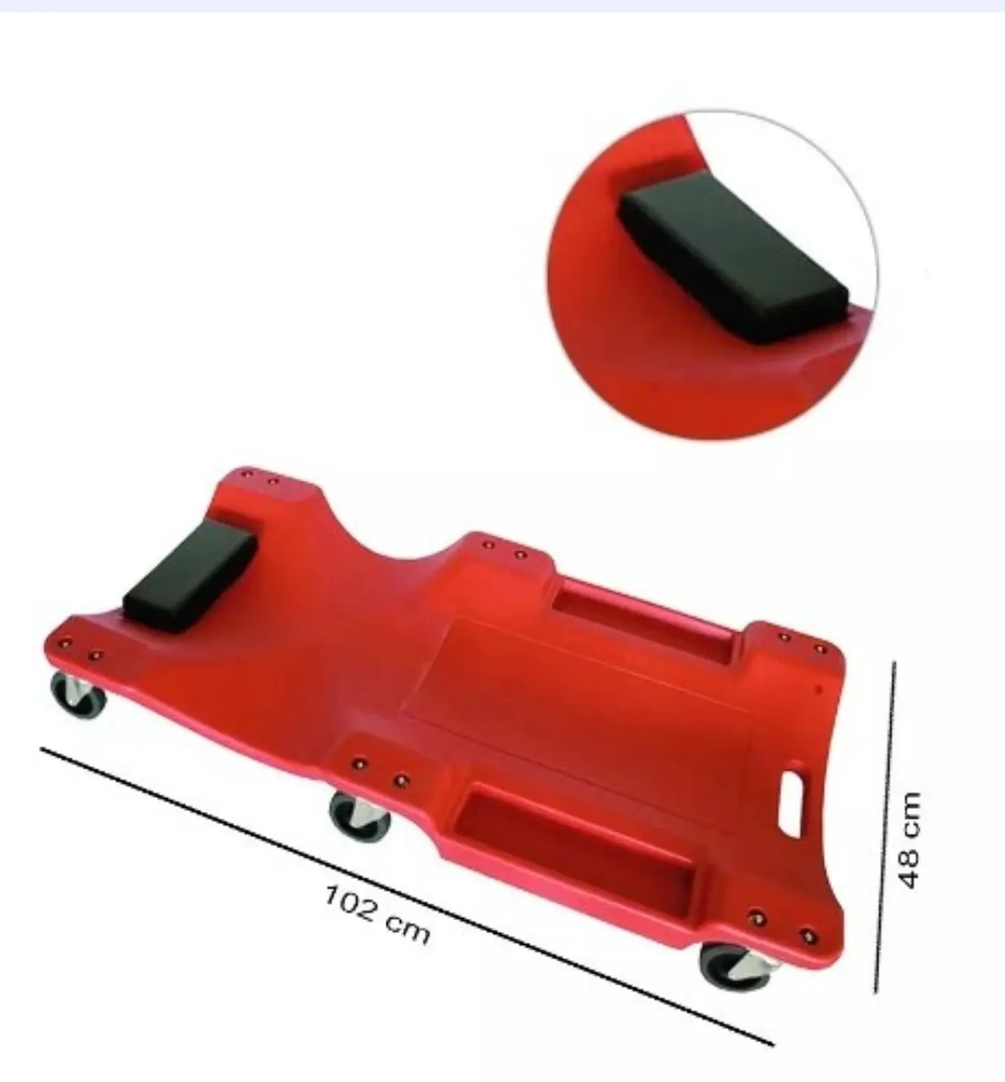 Camilla Con Ruedas Para Mecánico MAKAWA 2