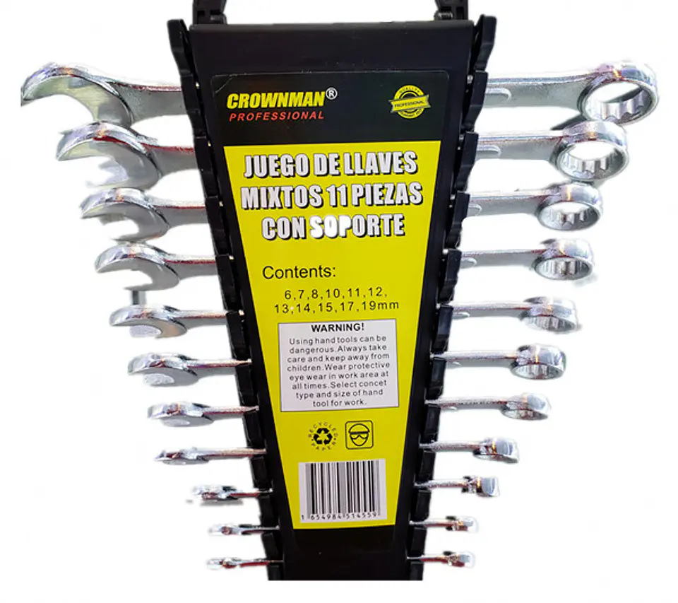Juego De Llaves Corona 11 Piezas Crownman 1