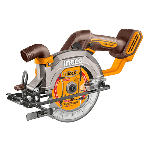 Sierra Circular Inalámbrica 20v Ingco Csli1402