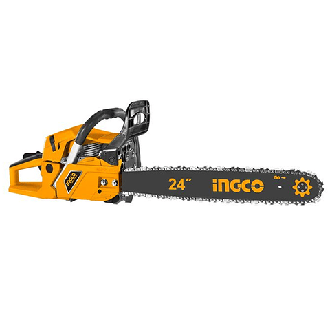 Motosierra Bencinera 62cc 2.4kw 24puLG Ingco Gcs5602411