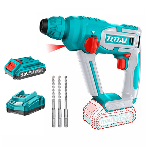 Rotomartillo 20v Sds Plus Bat + Carg Total Trhli20168