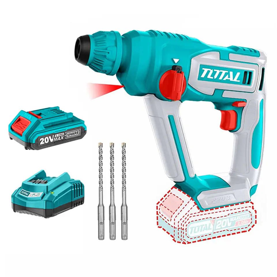 Rotomartillo 20v Sds Plus Bat + Carg Total Trhli20168 1