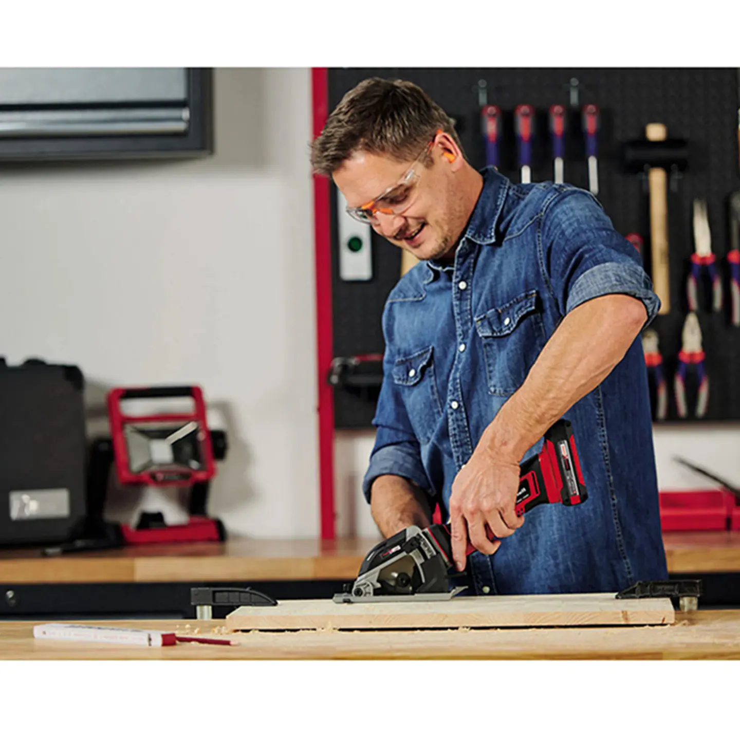 Mini Sierra Circular 18v Te-cs 18/89 Li - Solo Einhell 2