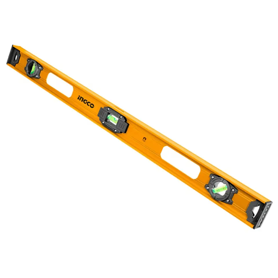 Nivel Aluminio 3 Burbujas 120cm Ingco Hsl28120 1