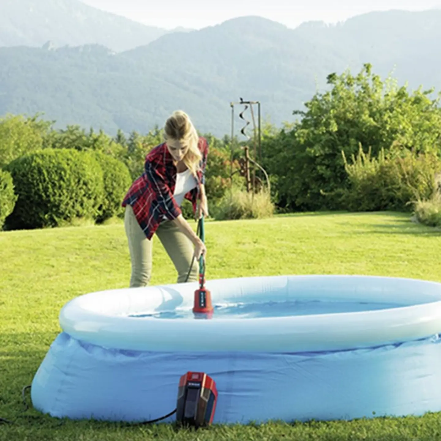 Bomba De Agua Limpia 18v Ge-sp 18 Li - Solo Einhell 2