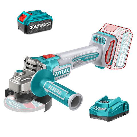 Galletera Esmeril Angular 20v 115mm Bat+ Carg Tagli21154