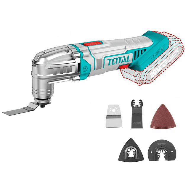 Herramienta Oscilante Multiuso 20v Total Tmli2022