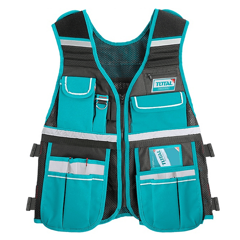 Chaleco Coleto Porta Herramientas Industrial Total Ttvt1601