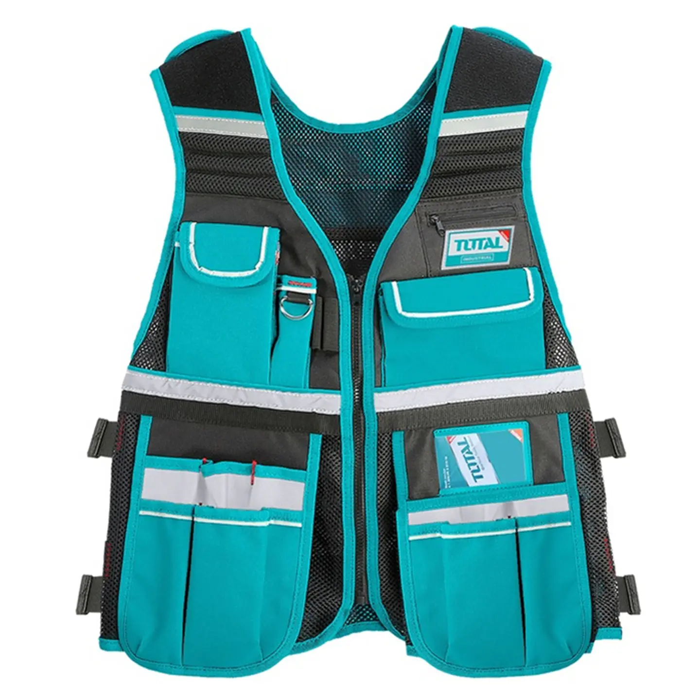 Chaleco Coleto Porta Herramientas Industrial Total Ttvt1601 1