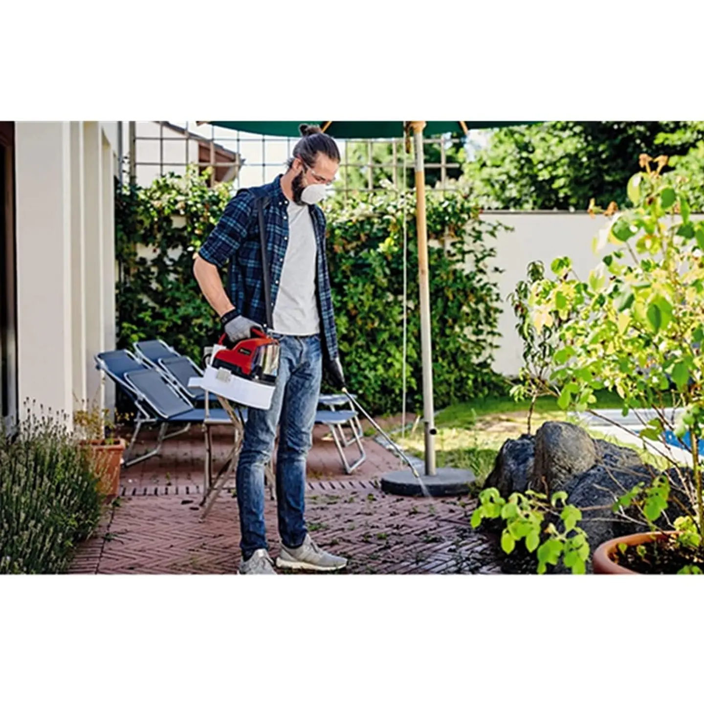 Rociador Pulverizador Fumigador 18v Ge-ws 18/35 Li - Solo 3