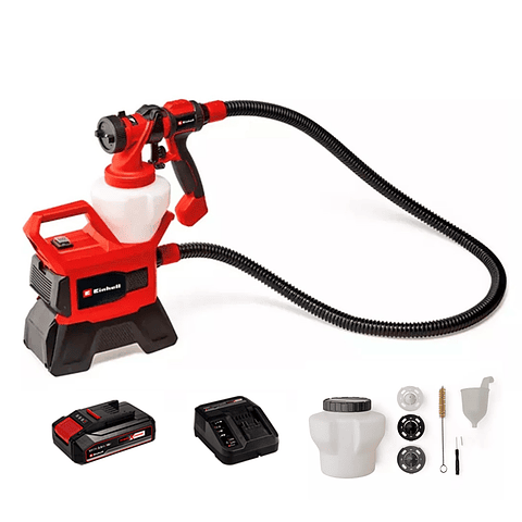 Pistola Para Pintar Pulverizador 18v Bat+ Carg Einhell 4260040