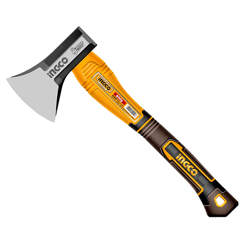 Hacha De Mano Mango Fibra De Vidrio 800grs Ingco Hax081800