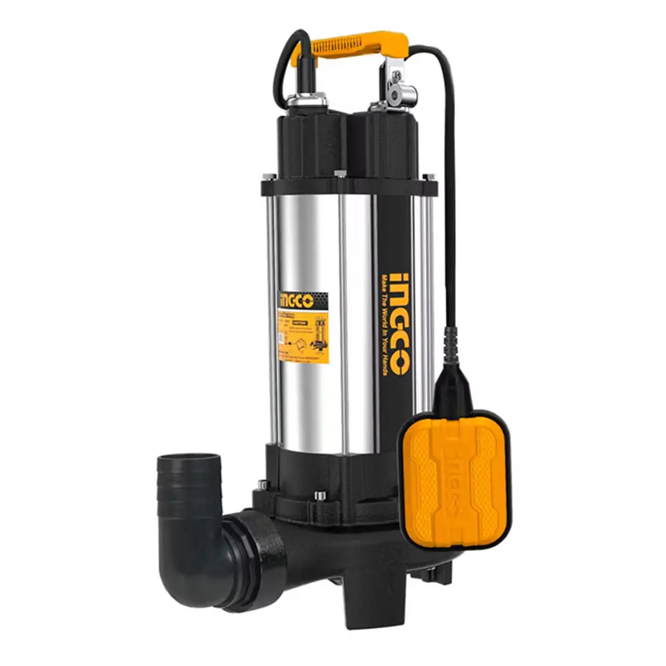 Bomba De Agua Sumergible 1500w Ingco Spdb15008 1