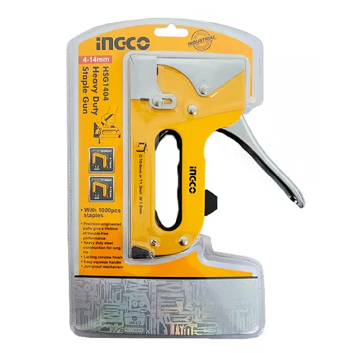 Grapadora Manual (4-14mm) Ingco Hsg1404 1