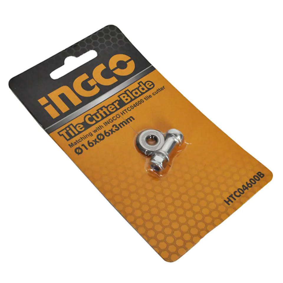 Rueda Repuesto Para Cortadora De Ceramica 16x6x3 Mm Ingco 2