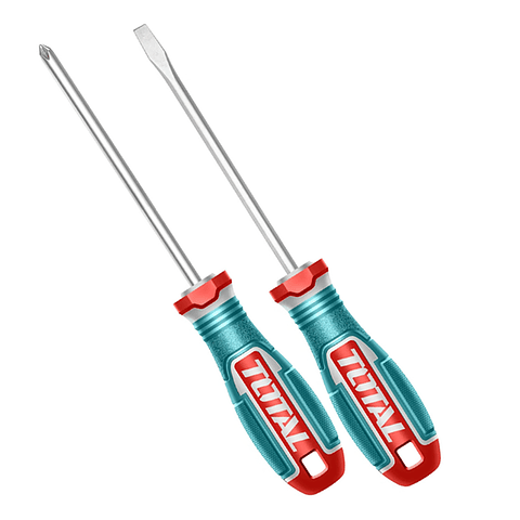 Kit Juego Destornilladores 2 Piezas Total Tksds0226