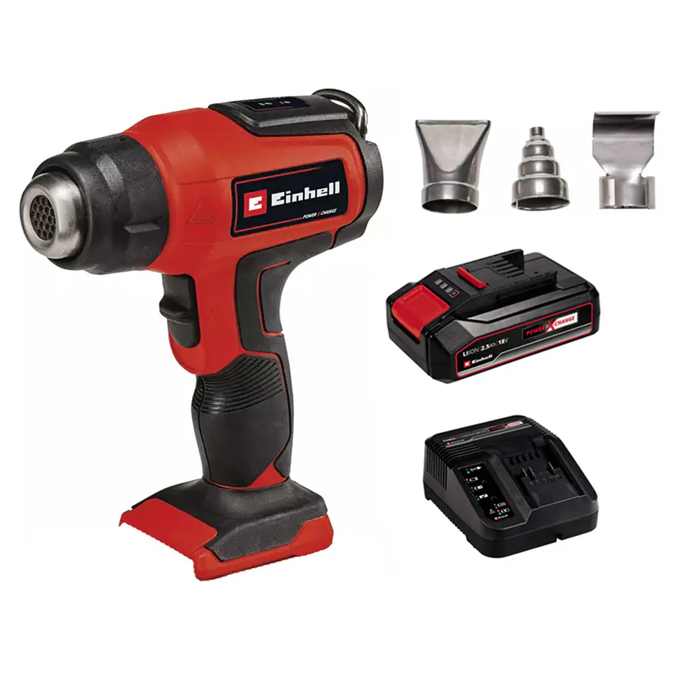 Pistola De Calor 18v Te-ha 18 Li - Solo Bat+ Carg Einhell 1