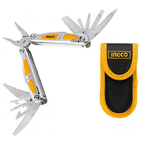 Alicate Camping Cortaplumas Multiuso Navaja 15 En 1 Ingco