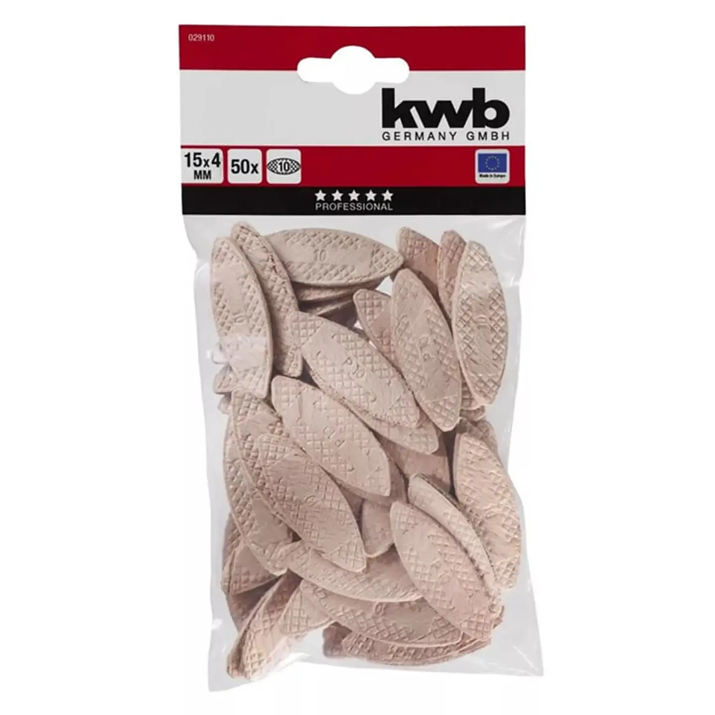 Tarugo Plano #10 Ensambladora (tipo Galleta) 50 Unds Kwb 2