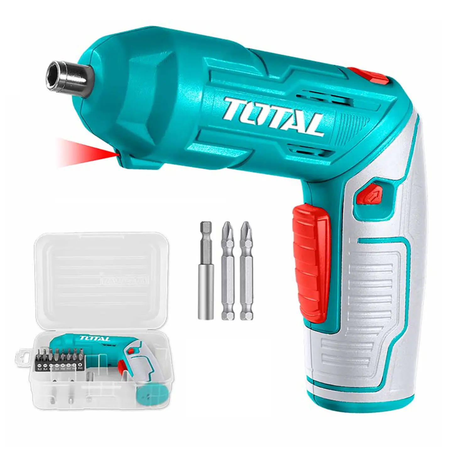 Destornillador Atornillador Inalámbrico 4v Total Tsdli04425 1