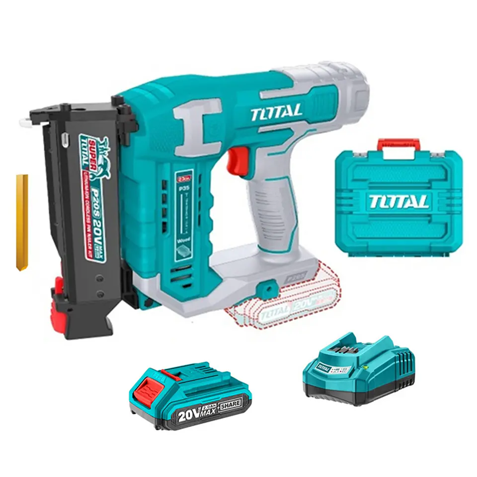 Clavadora Pin Acabado 10-35mm 20v Bat+ Carg Total Tcbnli3603 1