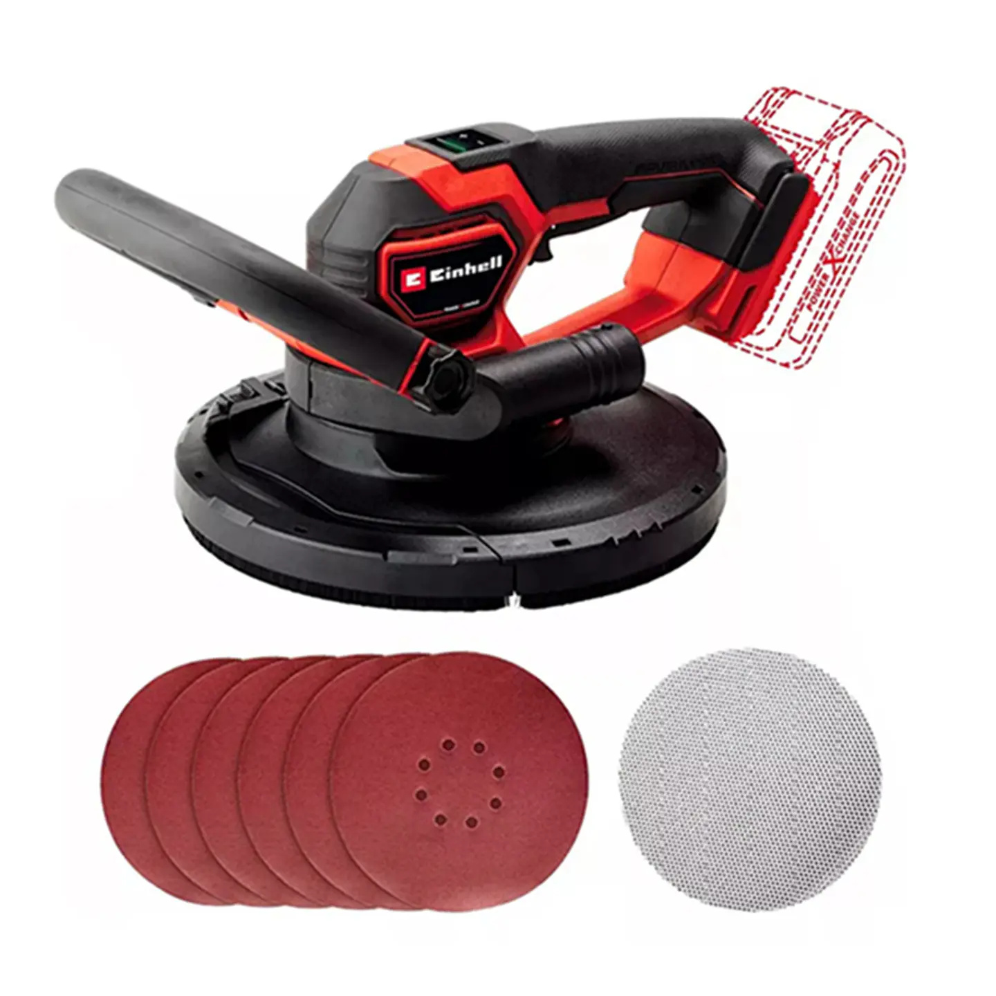 Lijadora Pulidora Paneles Yeso 18v Einhell 4259995 1