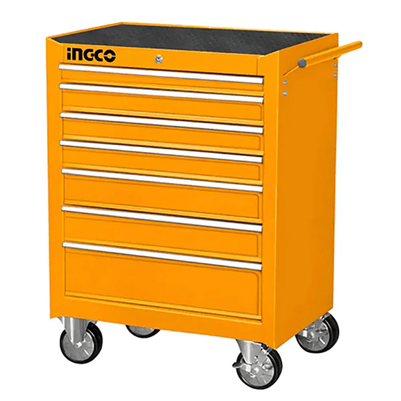 Carro Caja Gabinete Metalico P/ Herramientas 7 Cajones Ingco