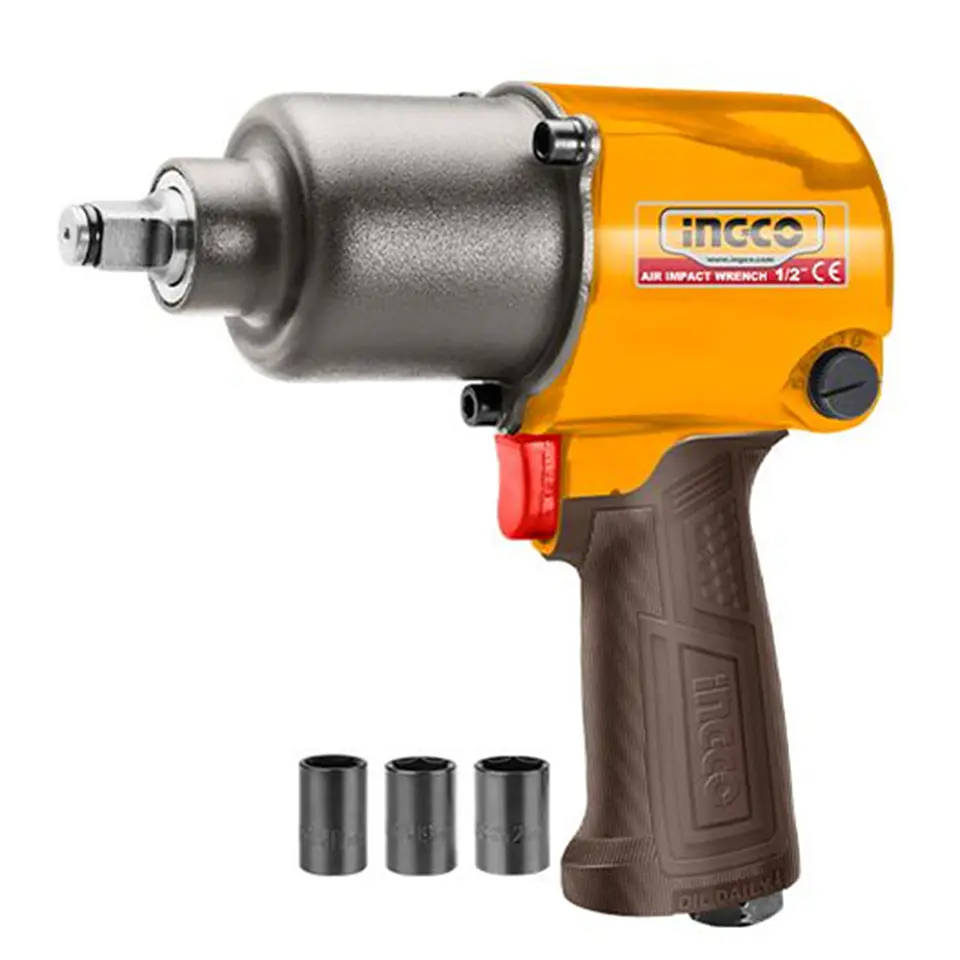 Pistola Llave Impacto Neumatica 1/2 Ingco Aiw12562 1
