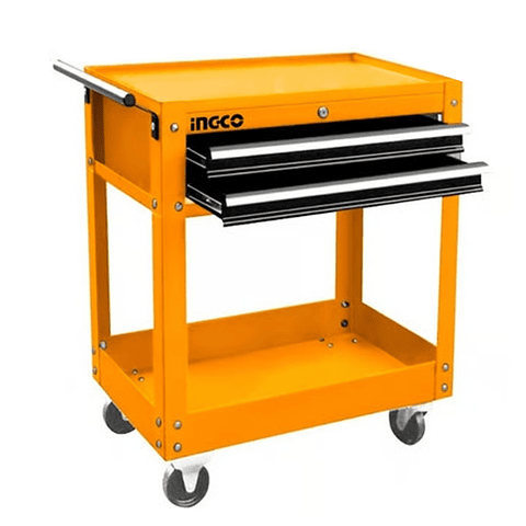 Carro De Herramientas Industrial 2 Cajones 2 Niveles Ingco