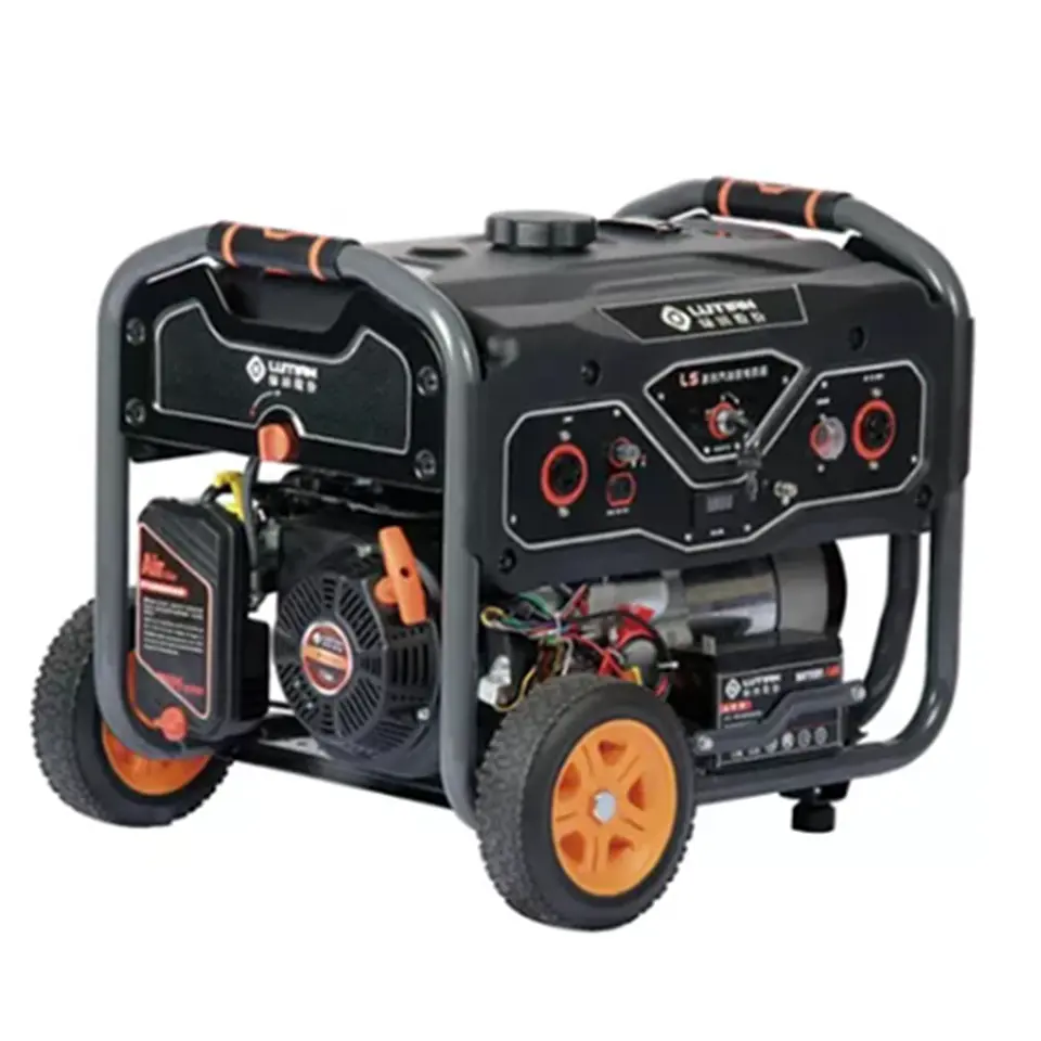 Generador Electrico Bencinero 15hp 5.5kw Lutian Ls6875eb 1